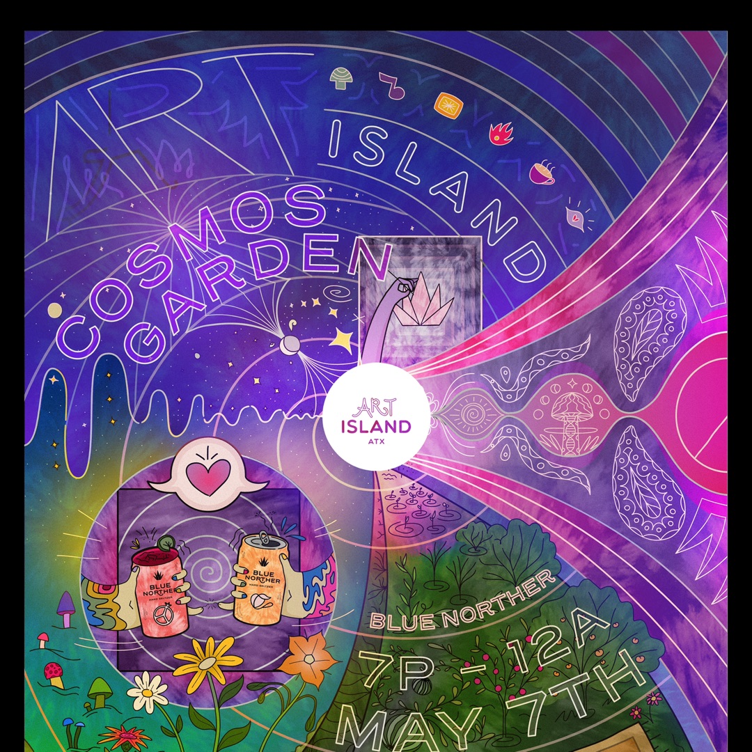 Art Island Cosmos Garden, the Official Summerfest Launch Party May 7